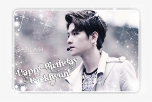 Happy Birthday Baekhyun - Desktop Baekhyun Hd