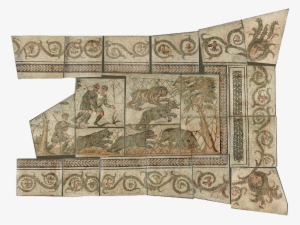 'roman mosaics across the empire' at the j - bear hunt roman mosaic
