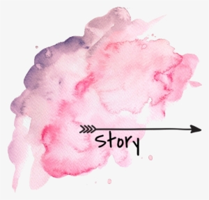 ▯ ▯ Let's Start At The Beginning - Pink Water Paint Png