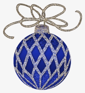 Ball Clipart Blue Christmas - Blue Ornament Clip Art