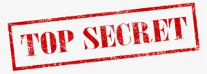 Top Secret Unitwise News From Glenn - Top Secret Stamp Transparent