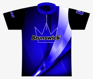 Team Brunswick Blue Lines Express Dye Sublimated Jersey - Blue