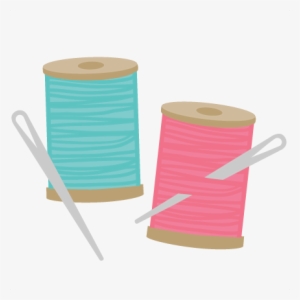 Needle And Thread - Sewing Thread Clip Art