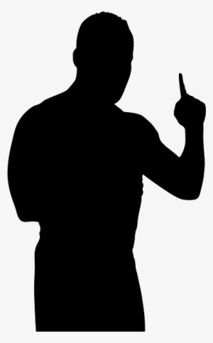 Wrestling Silhouette Png - Fat Man Silhouette Png