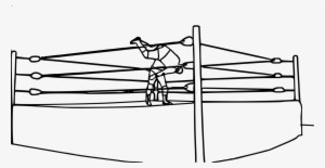 Wrestling Ring Professional Wrestling Boxing Rings - Draw A Wrestling Ring