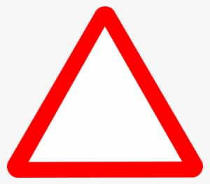Free Caution Triangle Download Clip Art On - Red Triangle Clipart