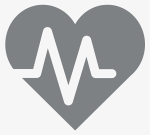 Healthy Icon Png - Heart Icon Grey Png