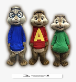 Meet & Greet Alvin, Simon And Theodore From Alvin And - Cartoon