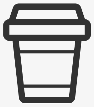 Open - Take Away Cup Icon