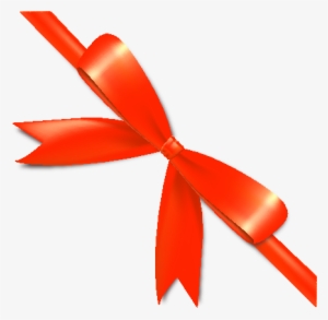 Ribbon Orange Icon2 - Bow And Ribbon Orange