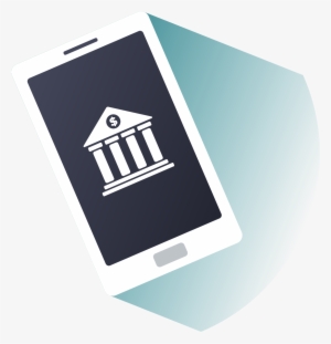 Mobile Banking Icon - Bank