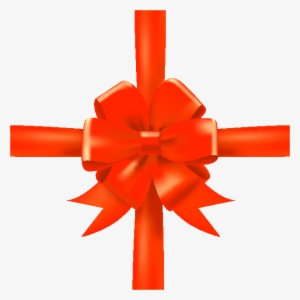 Orange Ribbon Png Image Transparent - Wheel
