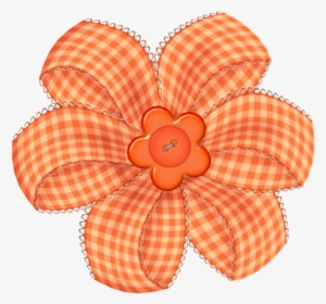 Peach Flower Clipart Ribbon - Flores Animadas
