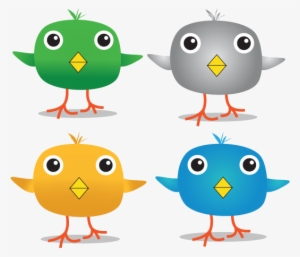 Cute Twitter Icon Pack - Clip Art