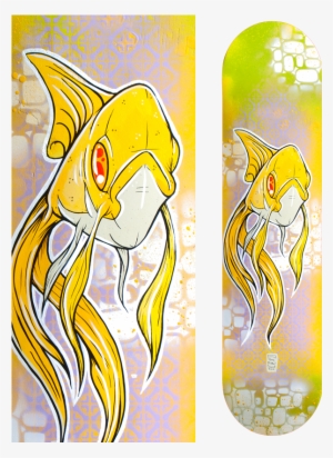 Gold Fish Board - Art