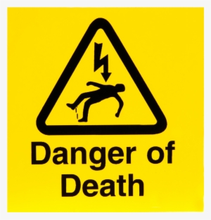 High Voltage Png - Danger Of Death Sign
