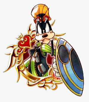 Illustrated Goofy - Kingdom Hearts Union X Incredibles