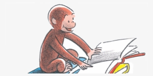 Curious George Reading A Book