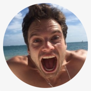 Find This Pin And More On Seb Stan By Carter9122 - Sebastian Stan At The Beach