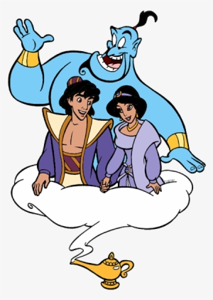Aladdin With Abu on His Shoulder transparent PNG - StickPNG