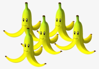 Banana Clipart Birthday - Mario Kart Banana Bunch