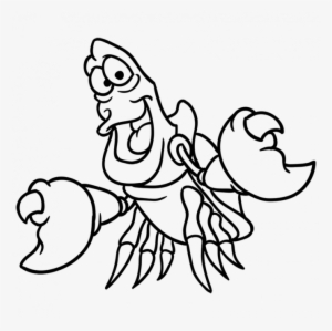 How To Draw Sebastian - Sebastian The Crab Drawing