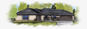 Plan 2483 Home Elevation - House
