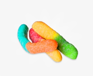 Warheads Sour Candy - Sour Gummy Worm Png