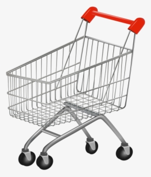 Grocery Cart Clip Art Png Download - Shopping Cart