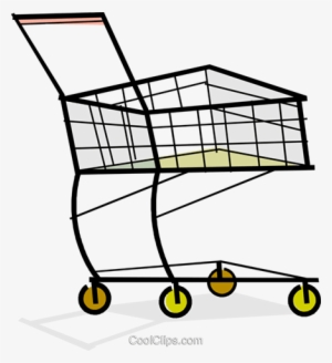 Shopping/grocery Cart Royalty Free Vector Clip Art - Grocery Store Clip Art