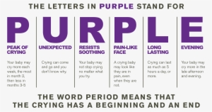 Purple Acronym Eng - Period Of Purple Crying