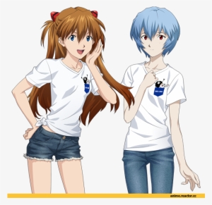 Asuka X Rei Asuka Langley Soryu, Neon Genesis Evangelion, - Asuka Langley Soryu Shorts