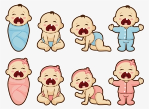 Crying Baby Cartoon - 照顧 嬰兒