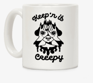 Keep'n It Creepy Coffee Mug - Greeting Card