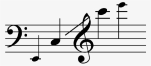 Range Frenchhorn - La In Music Notes