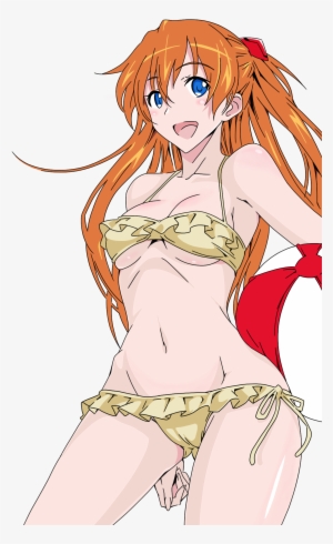 Beach Day Asuka - Cartoon