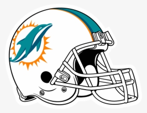 Dolphin Clipart Helmet - Miami Dolphins Helmet Logo