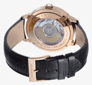 Montblanc Heritage Spirit Perpetual Calendar Rose Gold/leather - Patek Philippe Mechanical Watch