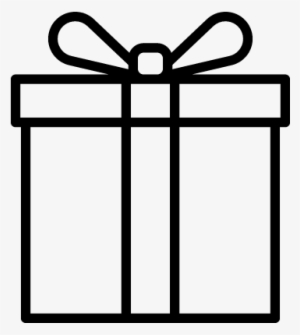 Big Gift Box Vector - White Gift Box Logo