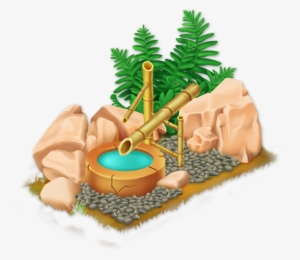 Bamboo Fountain - Portable Network Graphics