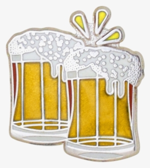 Beers Emoji Pin - Vitreous Enamel