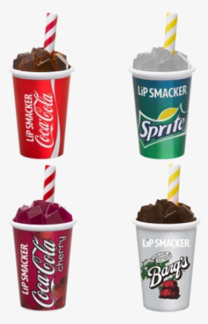 coke cups 4-piece lip balm collection - lip smacker coca cola