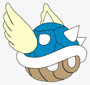 Blue By Chupacabrathing On Deviantart - Mario Kart Blue Shell Drawing