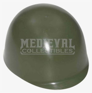 Army Green Costume Combat Helmet - Medieval Leather Cape