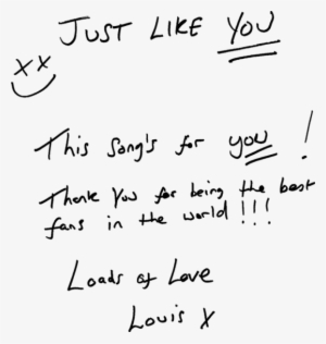 A Message For Fans From Louis' Newsletter - Louis Tomlinson