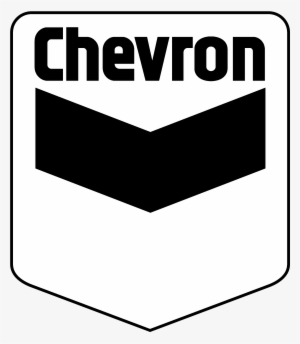 Chevron Logo Black And White - Chevron Logo