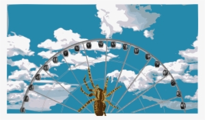 This Free Icons Png Design Of Spider On Ferris Wheel