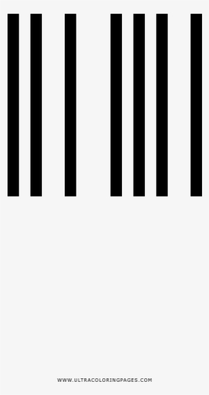 Código De Barras Página Para Colorear - Barcode
