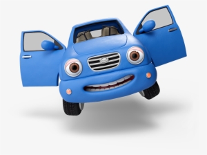 Blue Chevron Car - Chevron Car
