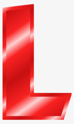 Letter L Red Clipart